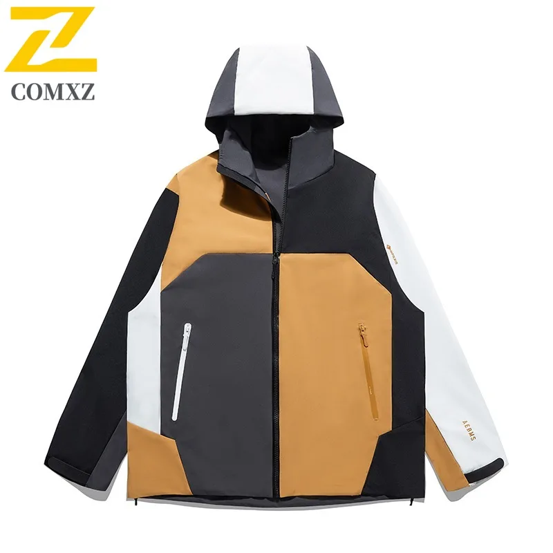 

EiAO Windbreaker Couple's Spring Autumn Windproof Waterproof Outdoor Coat for Hiking Camping Fishing Fashion Sportswear 2025