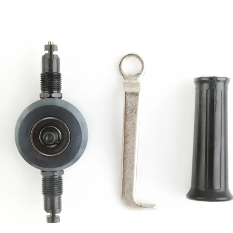 ABWZ-Metal Plate Double-Headed Punch Cutting Machine Drill Bit Accessory Cutting Power Tool With Mini Wrench