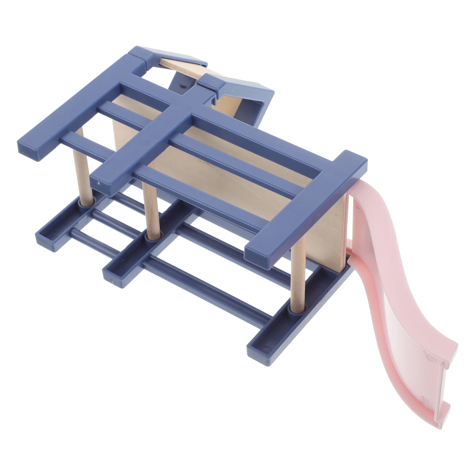 

Miniature Slide for Kids Creative Play Realistic Scene Accessory Space Saving Room Decor Pretend Play Environment