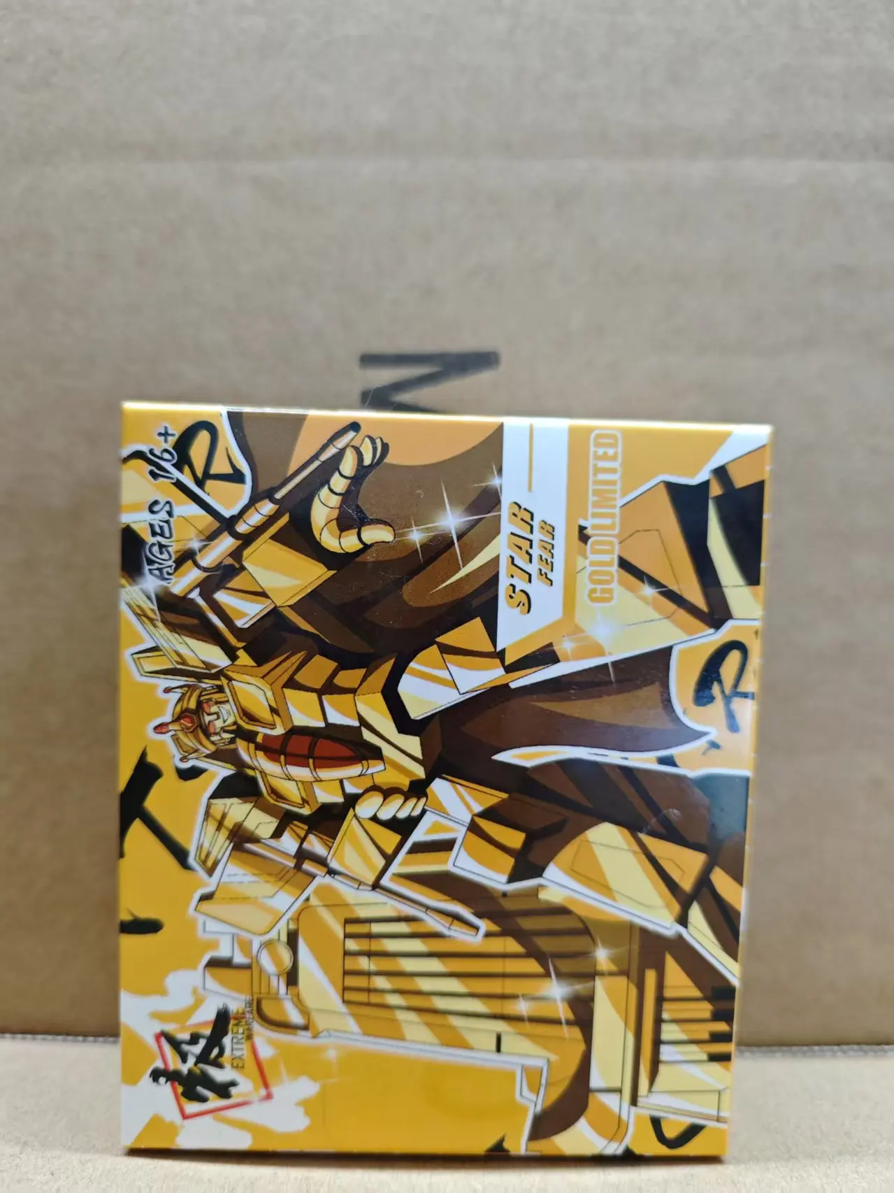 Dr.Wu التحول DWE09G DW-E09G Sunstorm الذهبي Starscream 6 سنتيمتر صغيرة جدا صغيرة الحجم عمل الشكل لعبة