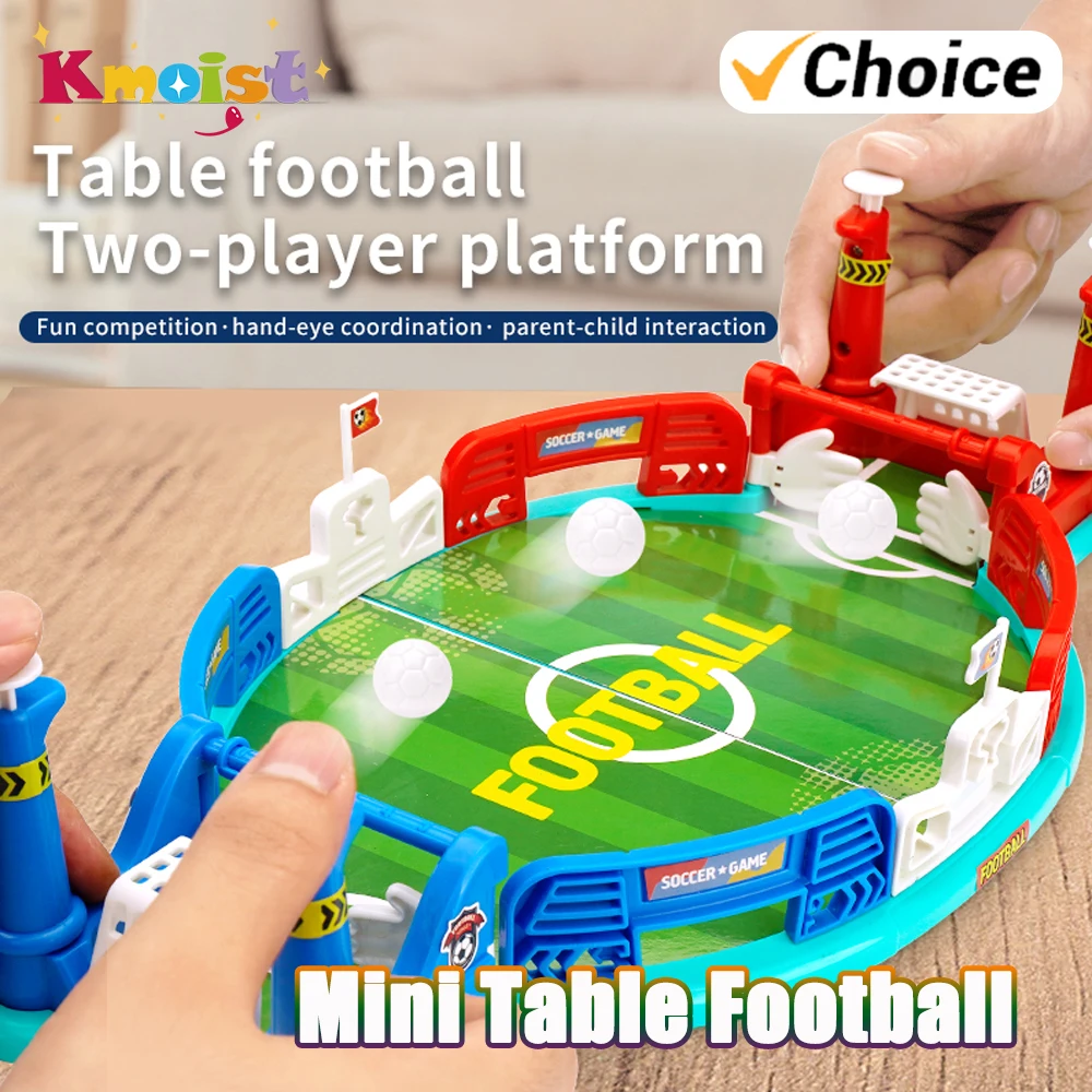 Soccer Tables 2 Players Indoor Interactive Mini Table Basketball Football Board Training Shooting Game Tabletop Soccer Play Toys