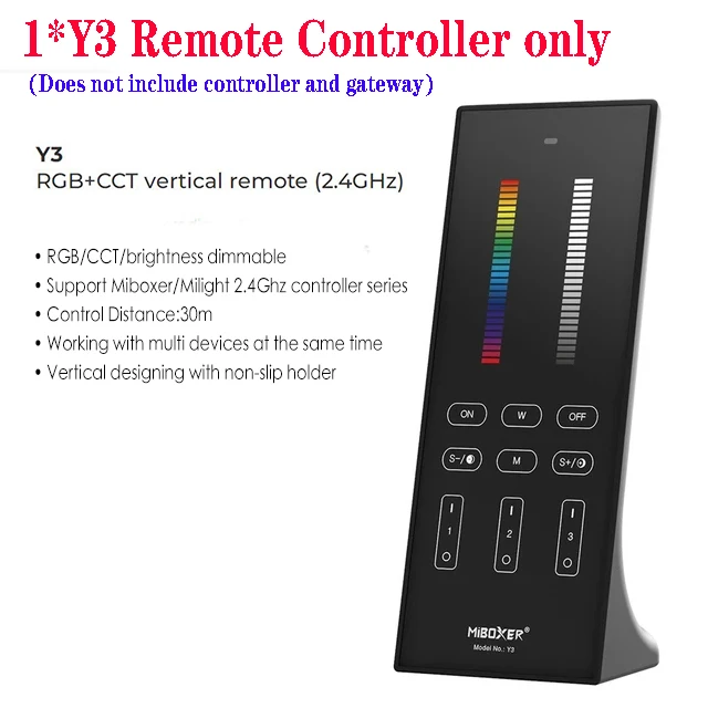 Miboxer (RGB+CCT) Telecomando wireless RF 2.4G Prodotti della serie MiBoxer/Mi-Light 2.4G