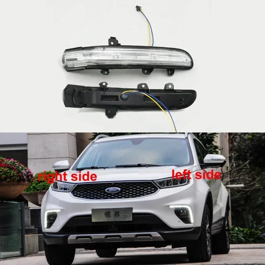 

For Ford Territory / Jiangling Yusheng S330 2019-2023 Rearview Mirror Marker Lamp Front Side Mirrors Turn Signal Light