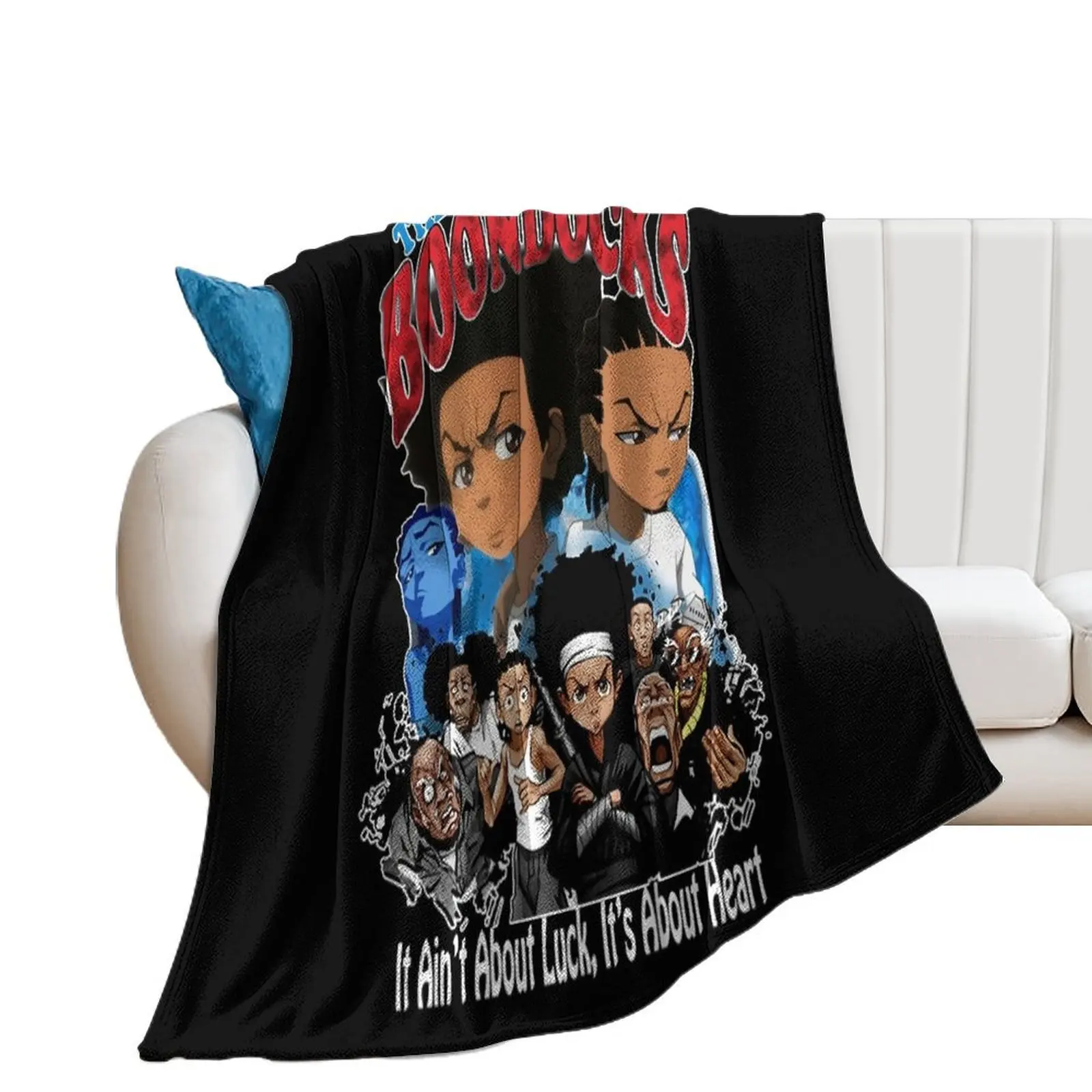 

boondocks For Fans Throw Blanket Luxury Designer Tourist Winter beds Large Blankets