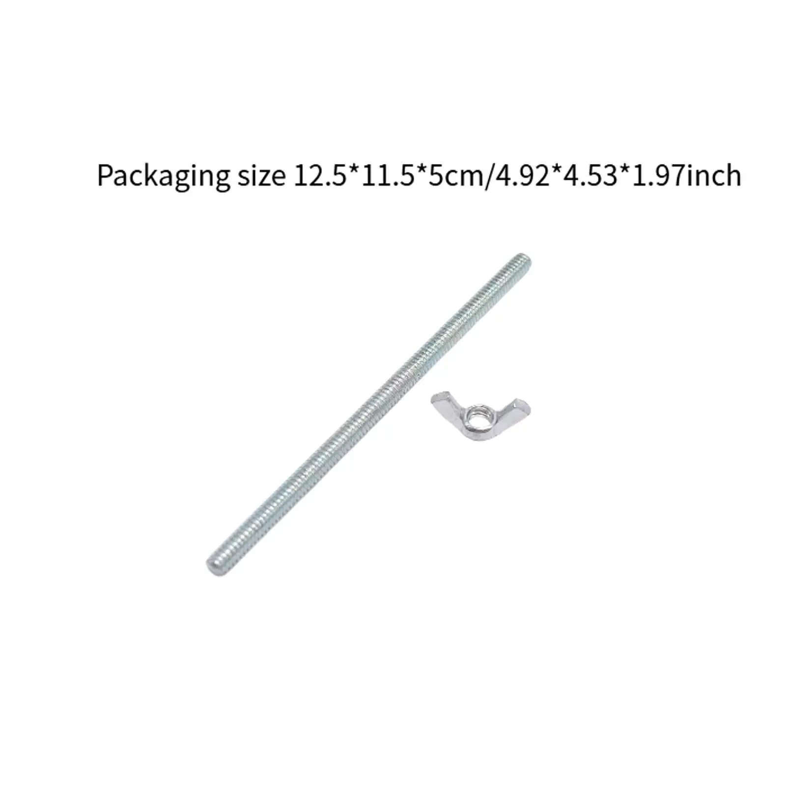 Kit perno filtro aria antiruggine con dado ad alette per accessori Holley