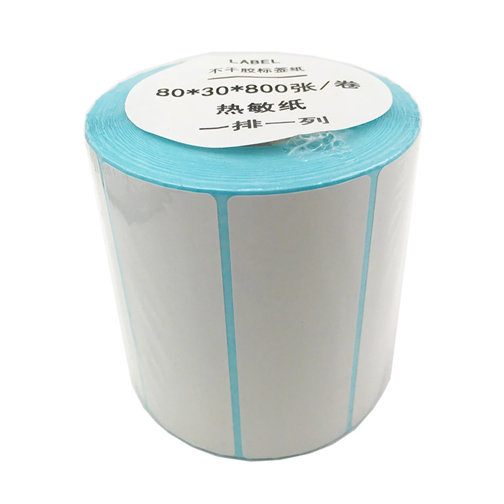 80X30mm-800Pc Shipping Thermal Labels Printer All-Purpose Label Paper Sticker Self-adhesive Waterproof Oil-Proof Address Labels