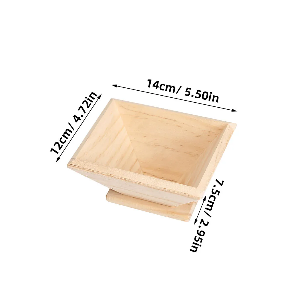 Wooden Zongzi Mold for Dumpling Making – Traditional Chinese Sticky Rice Pudding DIY Kitchen Tool