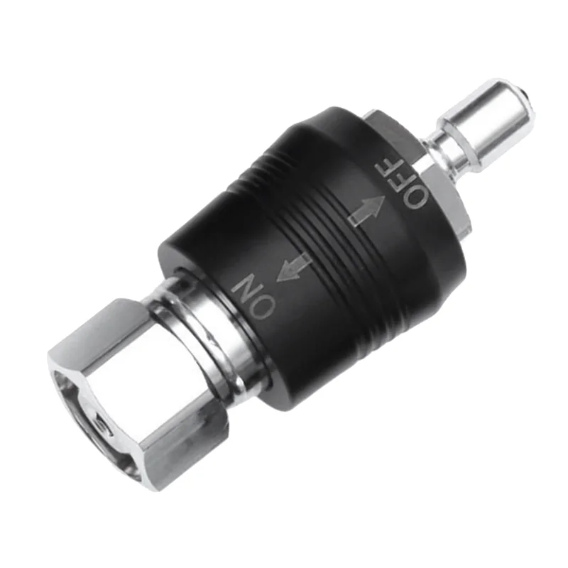 

Scuba Diving Regulator Adaptor 9/16 Thread Connector with on Off Switch BCD Valve Medium Pressure Replacement,Style B