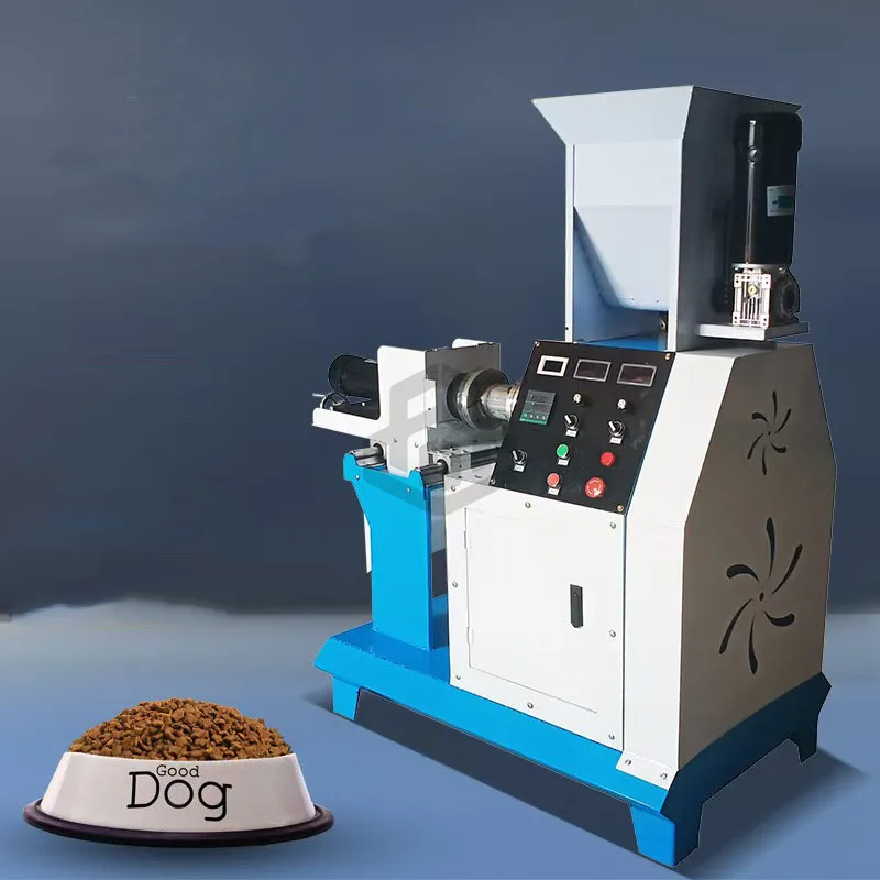 Good Quality Pet Food 300-350kg/H Commercial 1-6mm Food Size Floating Fish Feed Extruder Machine