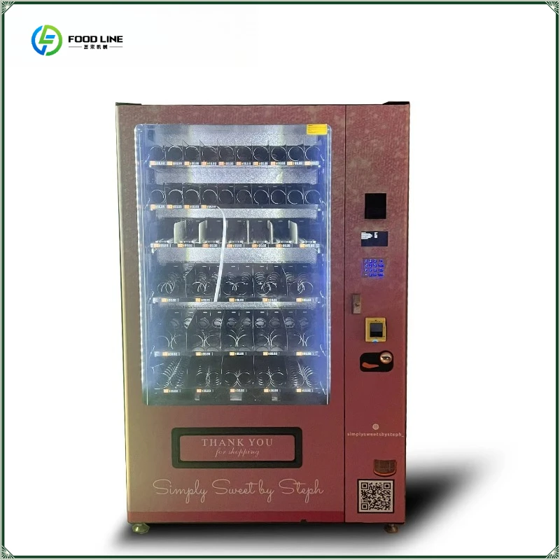 FL Customized Commercial Automatic Vending Machine for Food Drink  Smart Combo Vending Machine