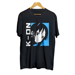 T-Shirts distro anime sticker MIO AKIYAMA HO KAGO BAND - K-ON 100% cotton combed 30s