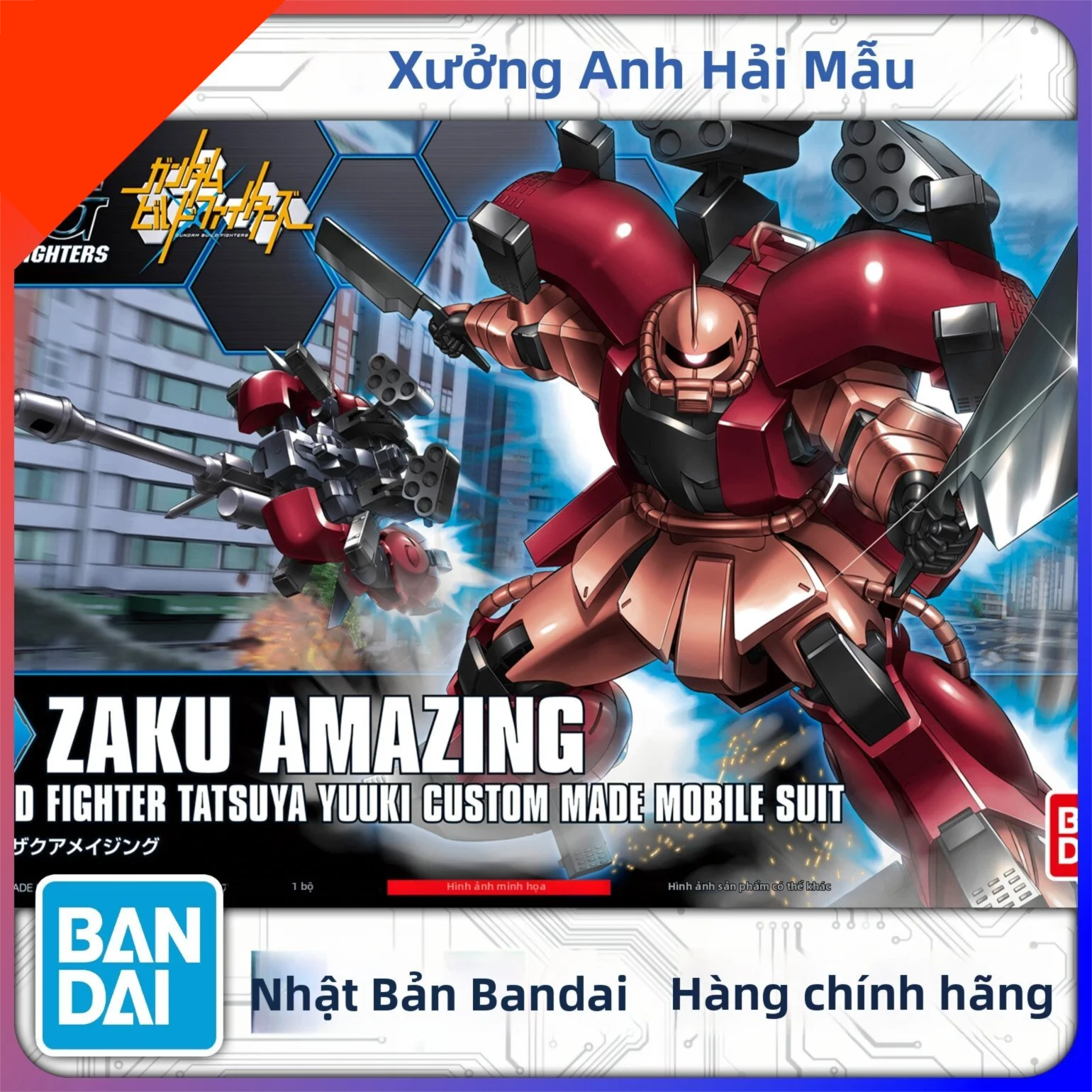 Mô Hình Zaku Đầy Đủ 1/144