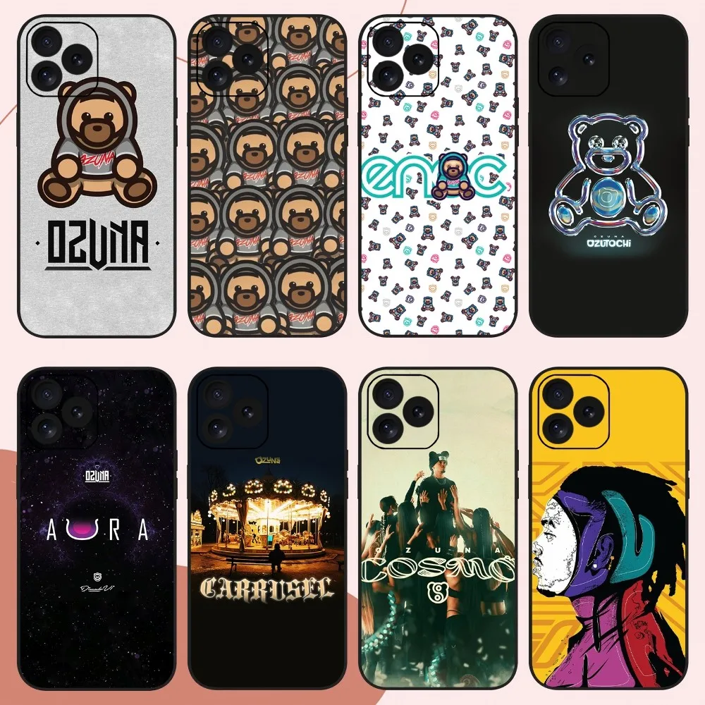 Singer Ozuna Afro Ozu Vivo Phone Case For iPhone 14 15 8 11 12 13 XS Mini X XR PRO MAX Plus Cover