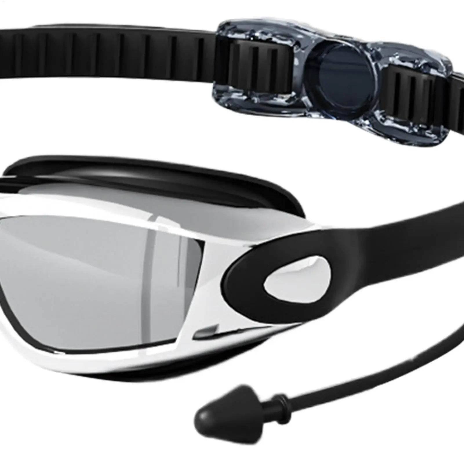 نظارات السباحة الرجال نظارات الماء مقاوم للماء المضادة للأشعة فوق البنفسجية لا تسرب نظارات السباحة للنساء الرجال المبتدئين الغوص #5