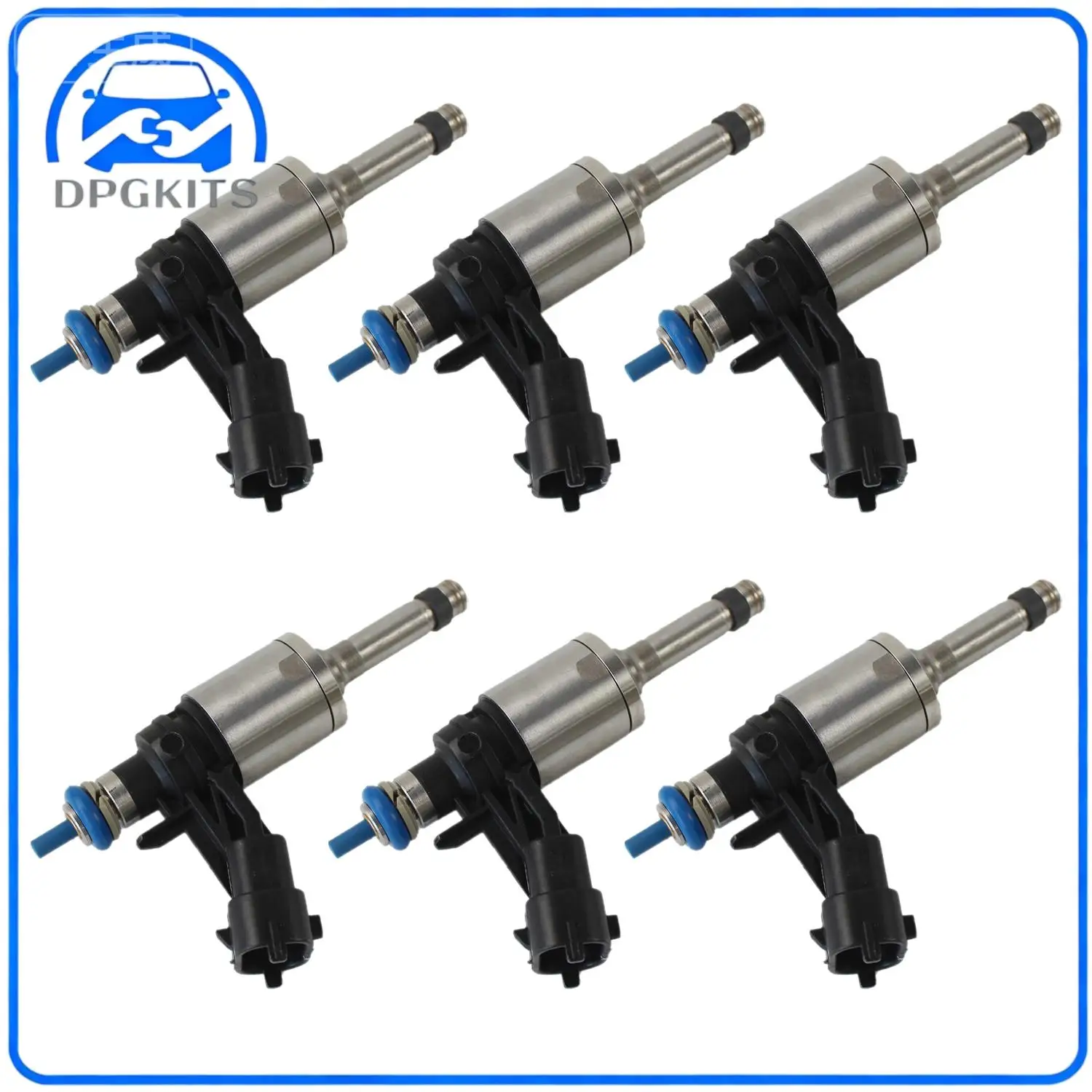 DPGKITS 6pcs Fuel Injectors BA5Z-9F593-B For FORD FLEX TAURUS 3.5L V6 2011-2019 Engine Brand New Fuel Injectors Parts