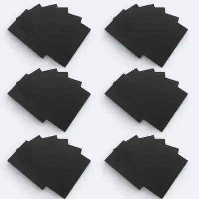 

50 Pcs Mark Engraved Cards Metal Business Marking Machine Dedicated Multiple Black