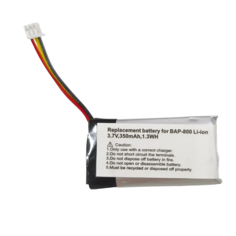 3.7V 350mAh Battery for Sennheiser Flex 5000, RS 5000, Set 880 Wireless Headphone High Quality Replacement Battery