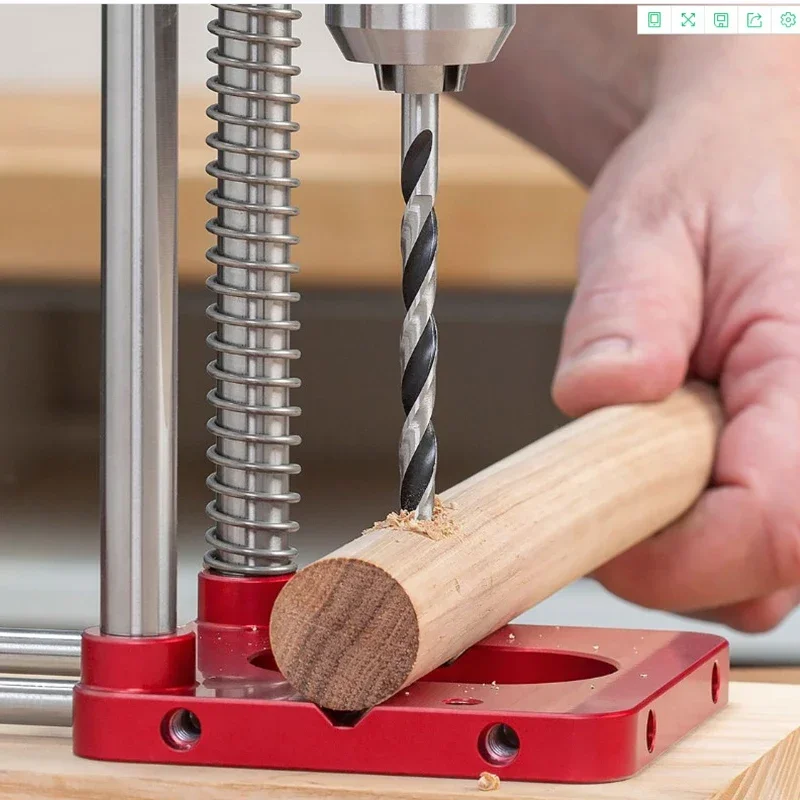 Mini Bench Drilling Machine Locator Drilling Easier Home Adjustable Square Base Punch Locator Home Tool