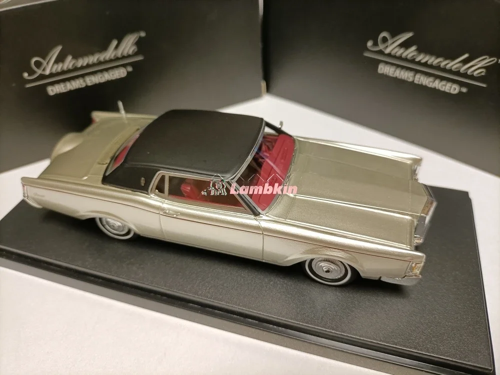 Model dekoracji 1:43 Dla 1970/1971 Lincoln Continental mark III ŻYWICY MODEL SAMOCHODOWA Kolekcja prezentów