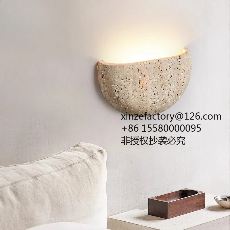 Factory Direct 2026 Top RatedMedieval wabi-sabi wind niche retro living room wall porch B & B cafe atmosphere bedroom bedside