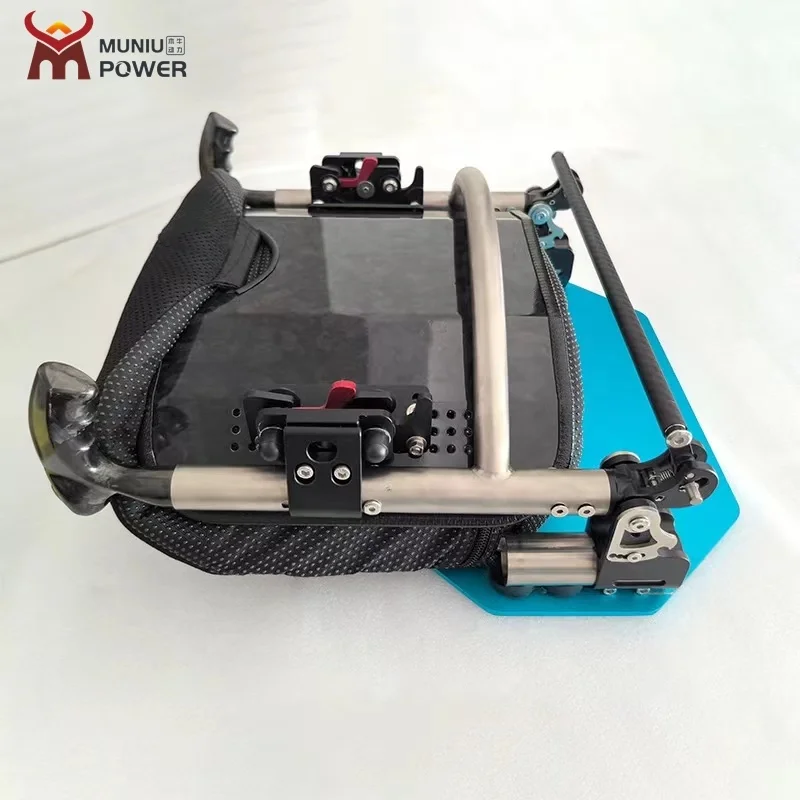 MUNIU Aluminum Alloy Sports  Backrest Folding  Unit for Rehabilitation Therapy Comfortable Support