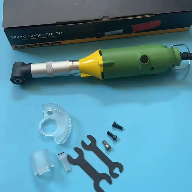 350W Mini Electric Angle Grinder Multifunctional Rotary Tool for Polishing Seam Cleaning Engraving and Rust Removal Portable