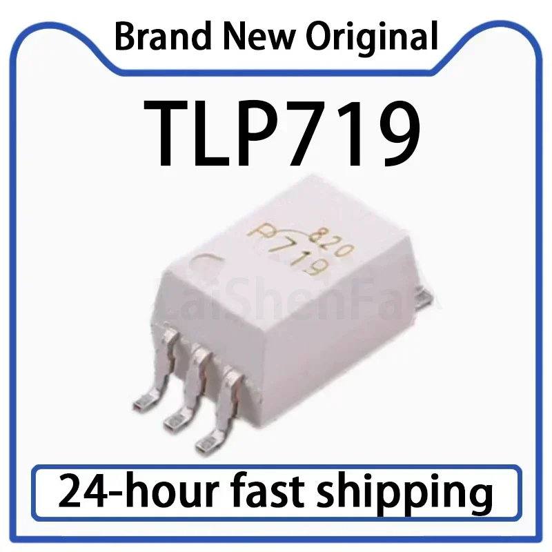 

5PCS TLP719 SOP6 Logic Output Optocoupler DC Input 1-channel Isolation Voltage (rms): 5000V Original Stock