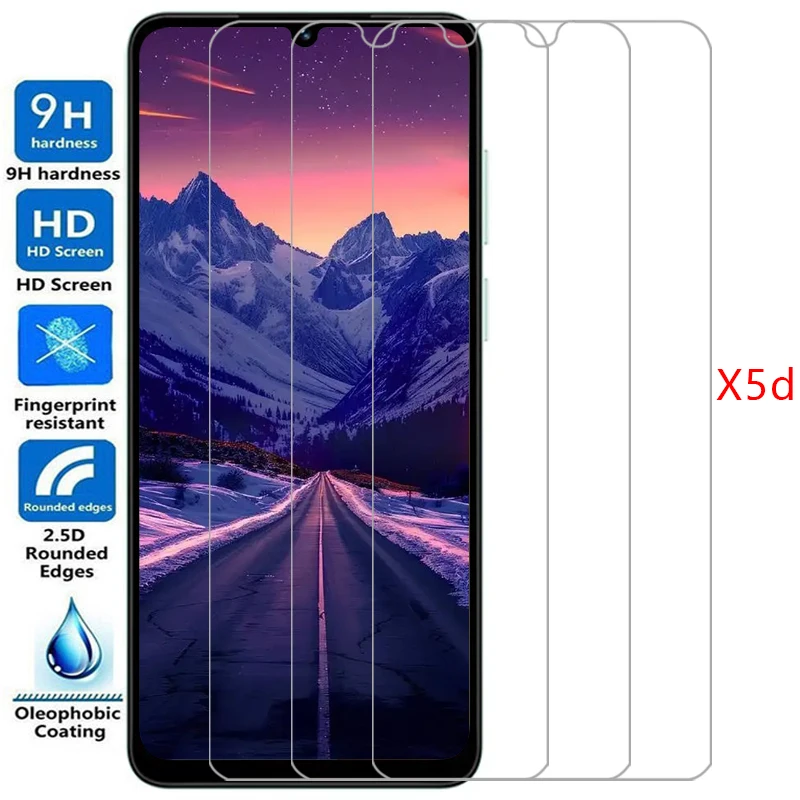 Funda para teléfono Huawei Honor X5D Plus, cristal templado para Honor X5D, X5D, 5X5D, XD5, 5XD, X5D Plus, cubierta trasera 360, funda para Honor X5D 5G