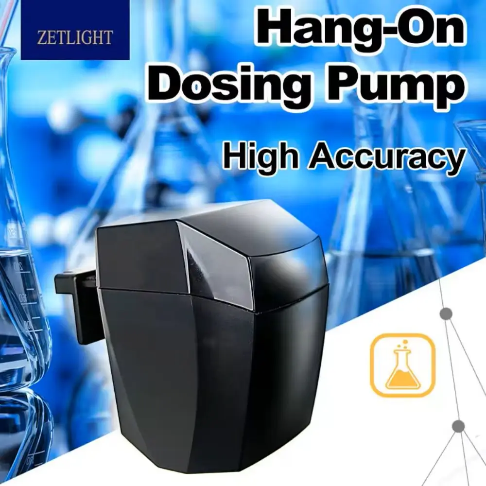 Zetlight-Dosing Pump, Large Linkage HD Series,High Accuracy Fish TankWiFi App Bluetooh Aquarium Pump, Nutrient Droplet Pump, New