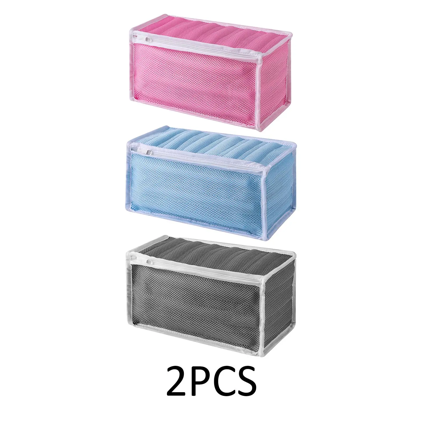 

2x Shoes Washing Bag Mesh Laundry Bag with Zipper Footwear Cleaning Pouch for Sneakers Flat Shoes Home Slippers Washing Machine