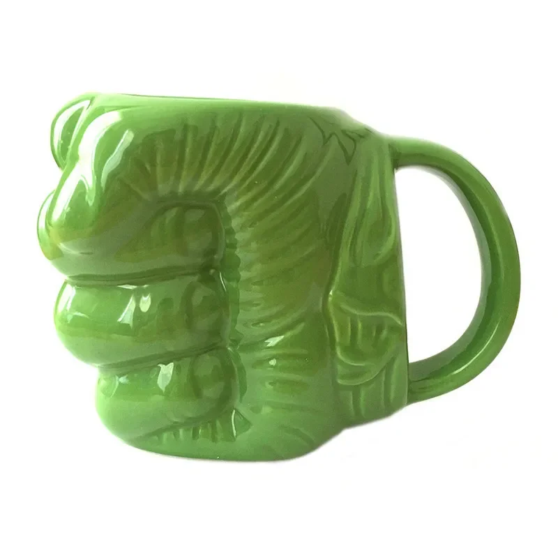 Green Giant Cup Alien Creativity Personalized Trend Ceramic Mug Funny and Fantastic Anime Cartoon Water Cup