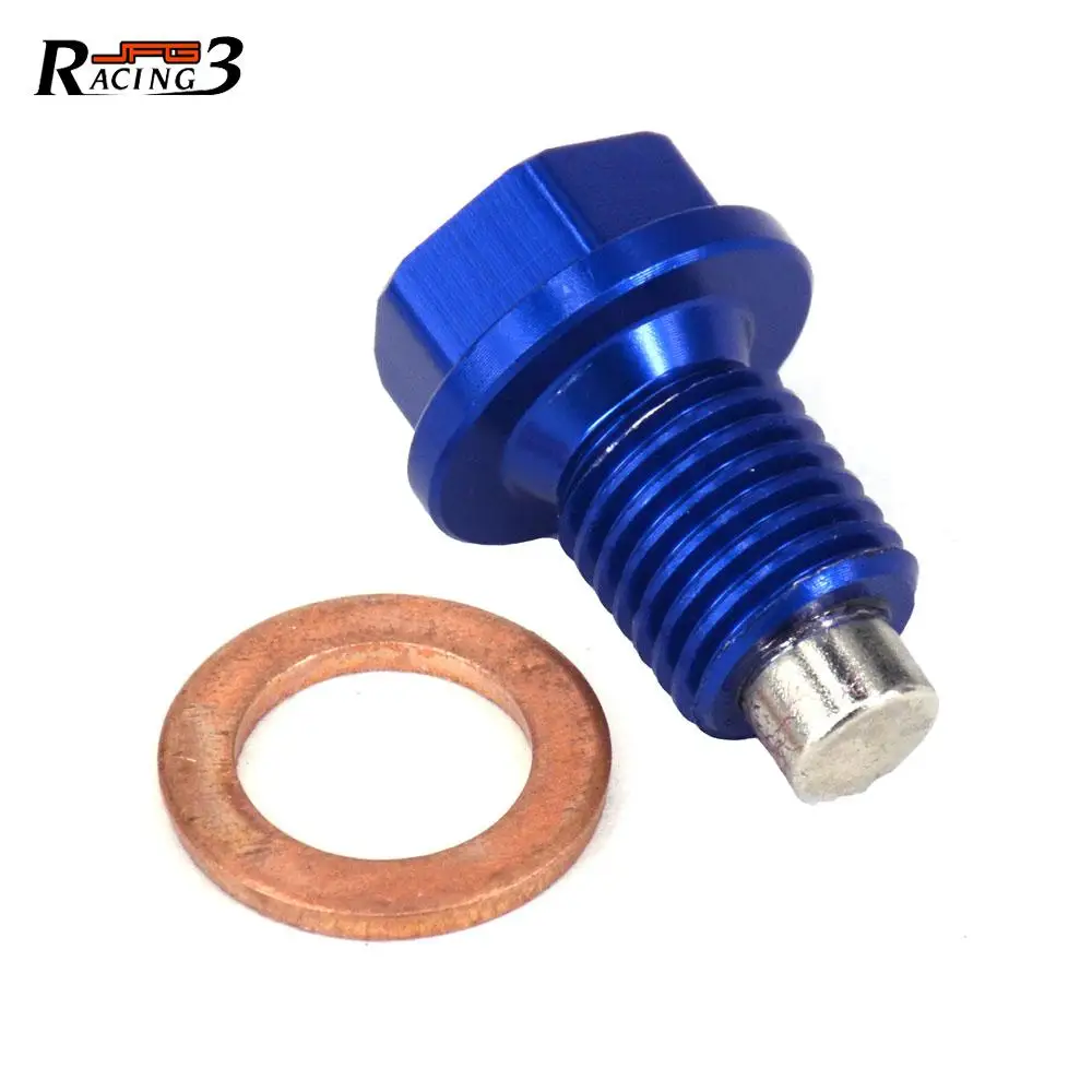 Motorcycle Magnetic Frame Oil Drain Plug Bolt For Yamaha YZ125 YZ250F YZ450F YZ125X YZ250FX WR250F WR450F YZ WR 125 250F 450F