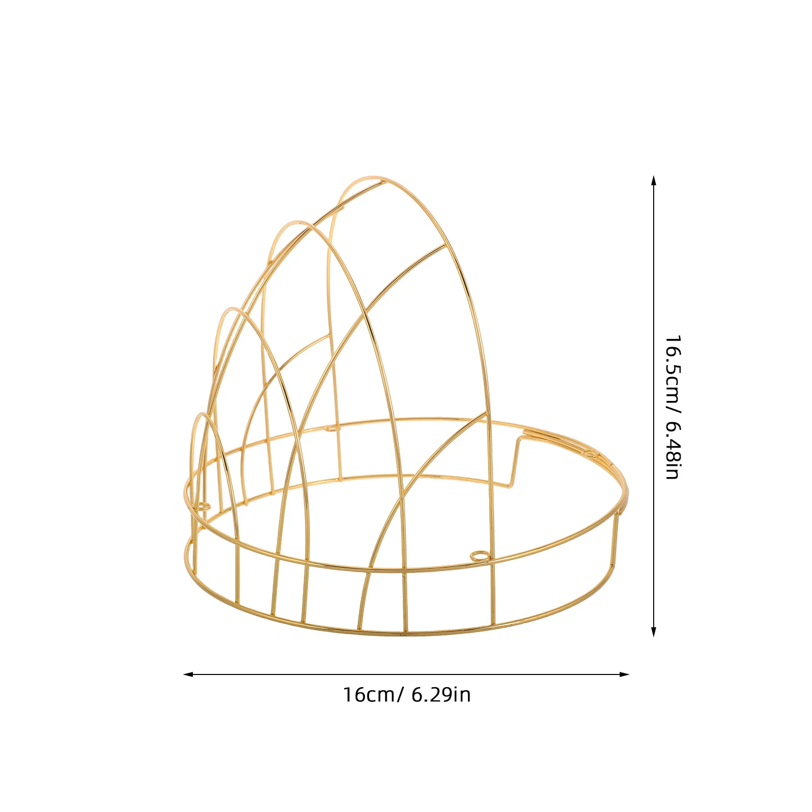 إطار التاج الصيني التقليدي غطاء الرأس القديم صنع ملحق لتقوم بها بنفسك قاعدة أغطية الرأس المعدنية لحفلات الزفاف Hanfu Craft