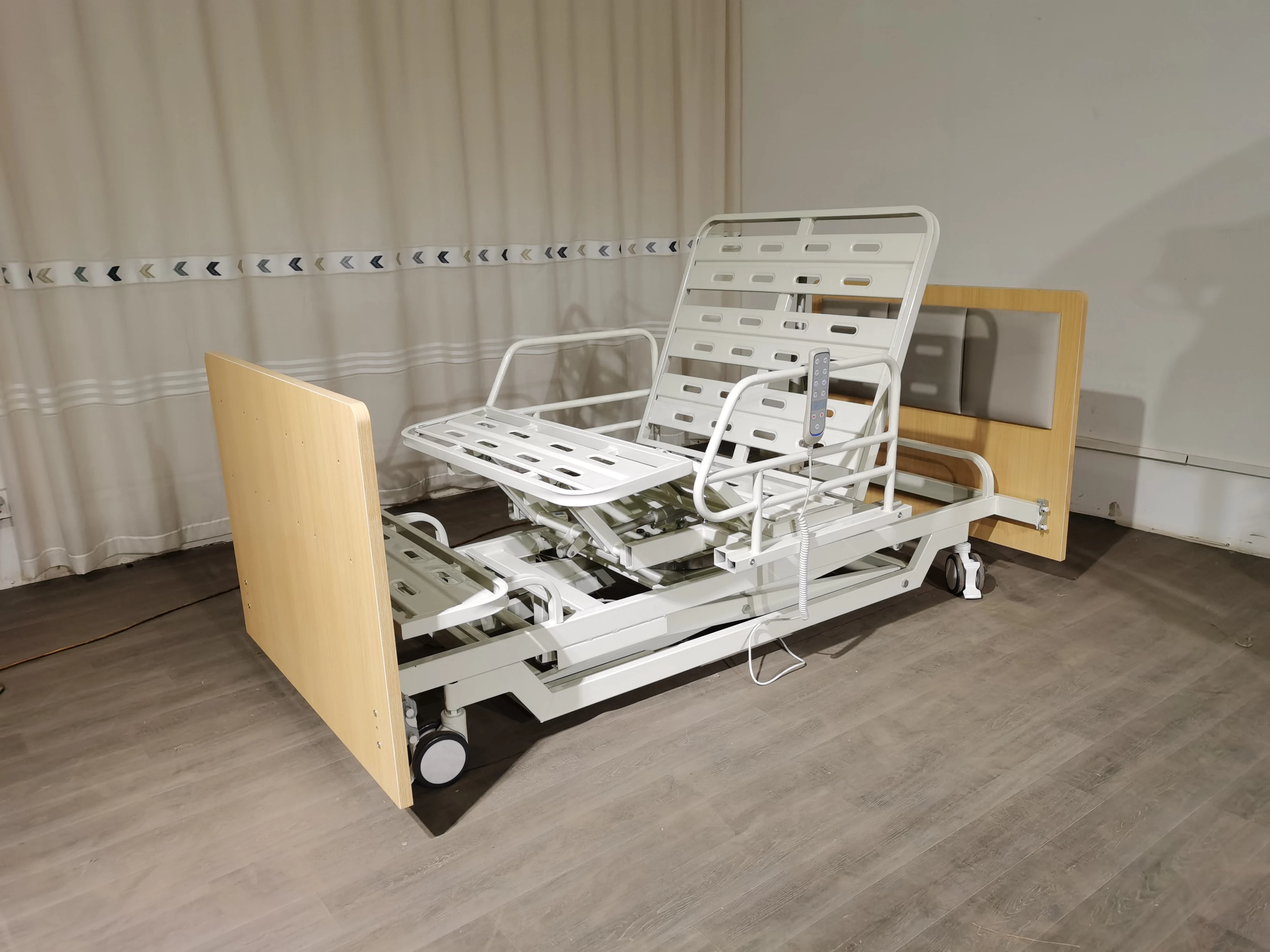 سرير دوار طبي كهربائي متعدد الوظائف لرعاية المسنين في المنزل والمستشفى يستخدم أثاث المستشفى #2