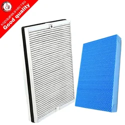 1 Pc 4158 Activated Carbon HEPA Filter+1 Pc AC4155 Air Humidifier Filter for Philips AC4080 AC4081 Purifier Air Purifier Parts