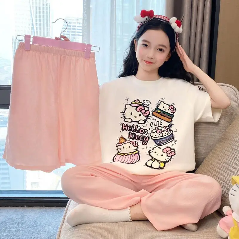 

Новый женский летний домашний комплект из двух предметов: футболка с коротким рукавом и шорты, корейский мягкий пуловер для студенток