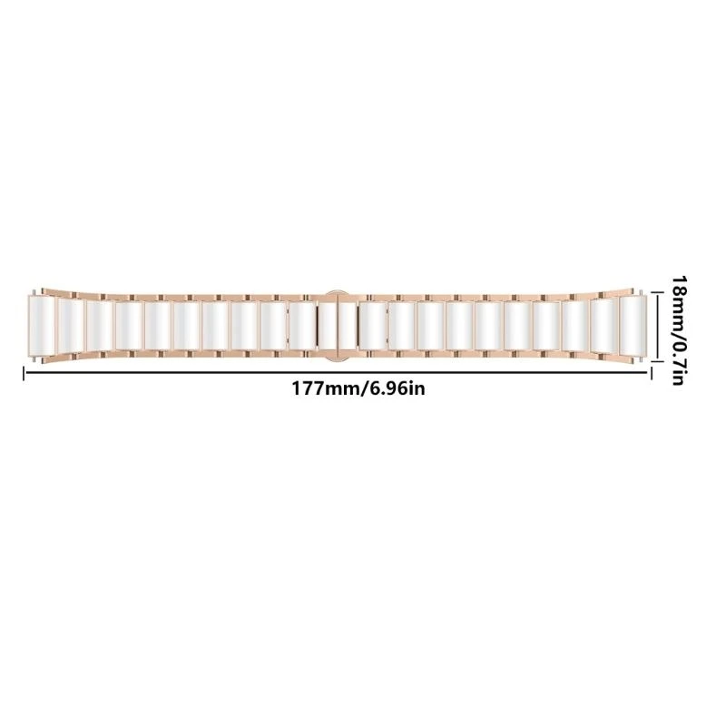Correa cerámica muñeca ajustable banda reemplazo para ver GT5 K1KF