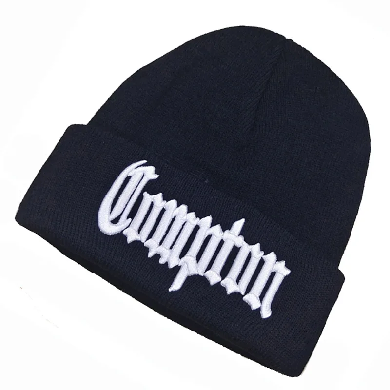 Fashion West Beach Gangsta Nwa Compton Winter Warm Fashion Beanies Knitted Bonnet Skullies Caps Hip Hop Gorros Knit Hat