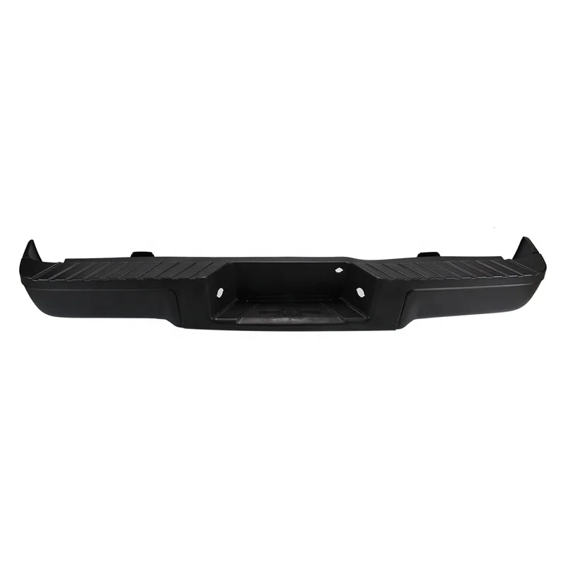 Black W/O Sensor Hole Rear Bumper for 2009-2014 for Ford F150