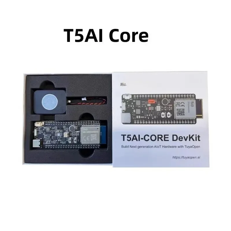 Tuya T5AI-Core Development Board Kit On-board T5-E1 Module Wi-Fi and Bluetooth Dual-Mode AIoT Voice Interaction Core Board