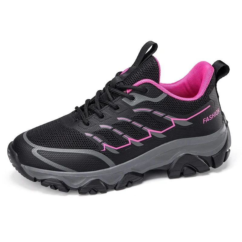 

sneakers Men's women's mesh surface breathable leisure sports hiking shoes plus size high quality fashion walking couple shoes