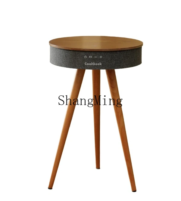 TF third-generation coffee table stereo, living room wireless charging, Bluetooth speaker, subwoofer music side table