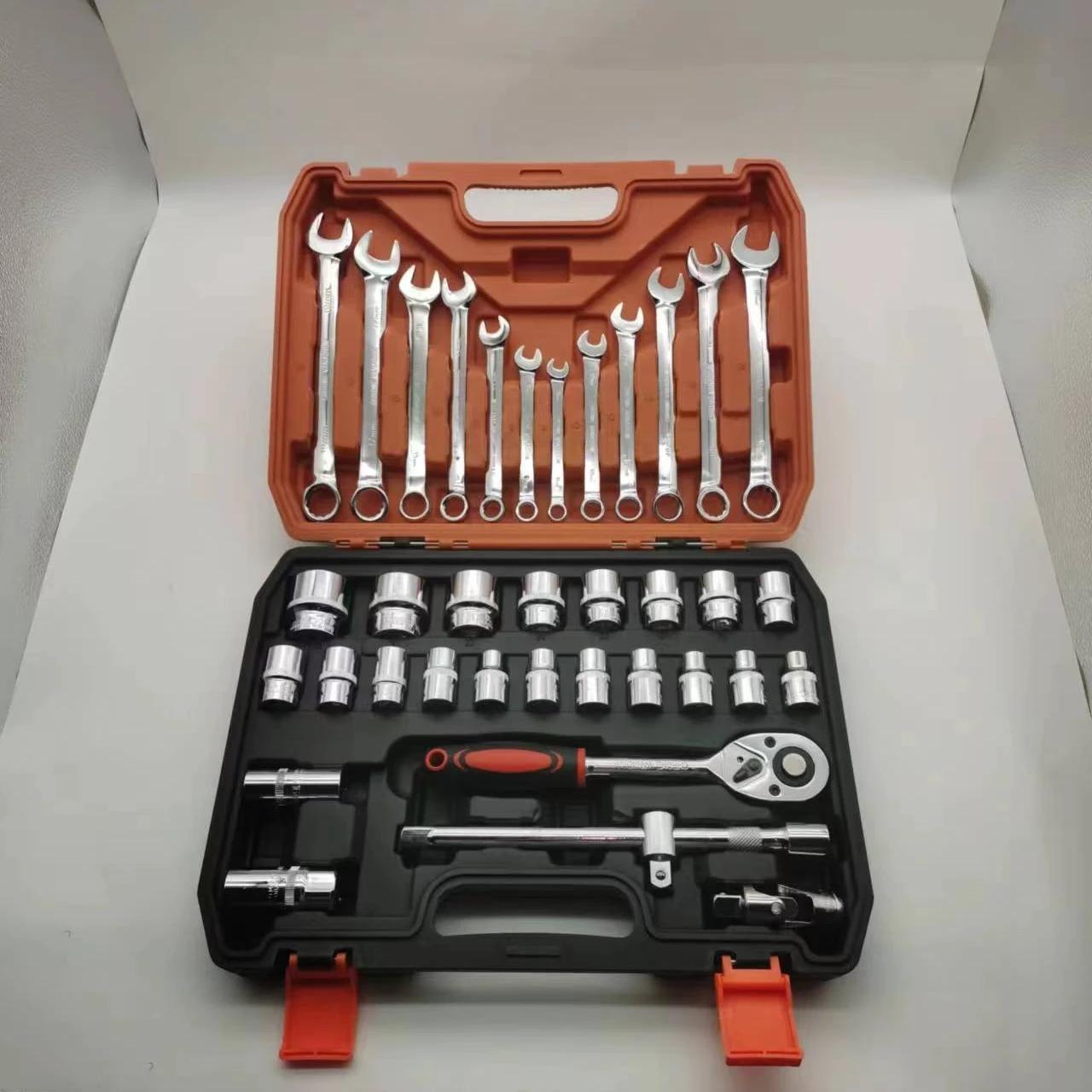 

OEM Hand Tool Kits Auto Repairing Toolbox 37PCS Ratchet Wrench Socket Set