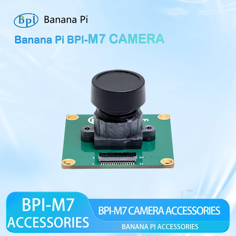 

Модуль камеры Banana Pi подходит для BPI-M7, M5 pro, W3, CM5 pro, макетная плата, аксессуары BPI