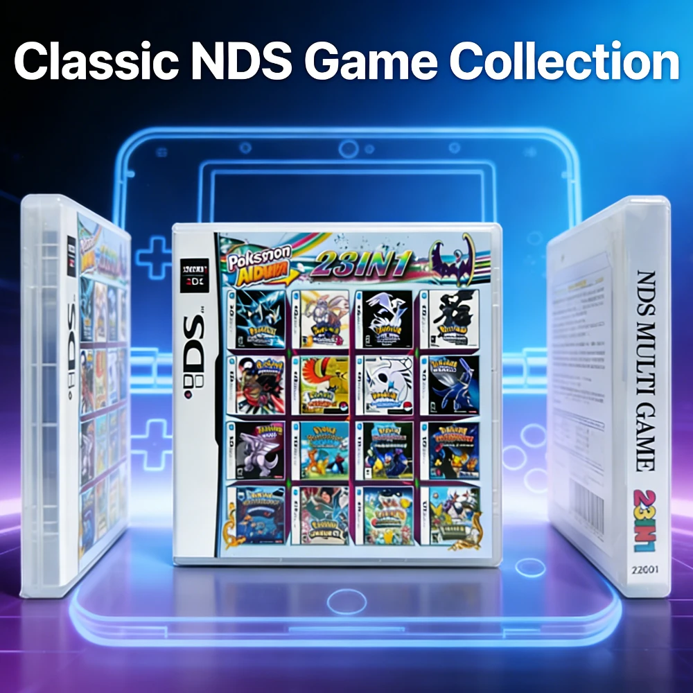 4300 in 1 Compilation pokémon Game Cards DS NDS 3DS 3DS NDSL Game Cartridge Card Video Game Handheld Player (R4 card)