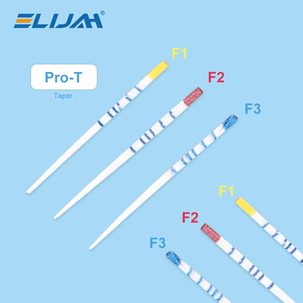 SYJH Dental Pro-T نقاط ورق ماصة كبيرة تفتق الجذر المعقم إلغاء مع مقياس ألياف اللبية نصائح مواد طب الأسنان