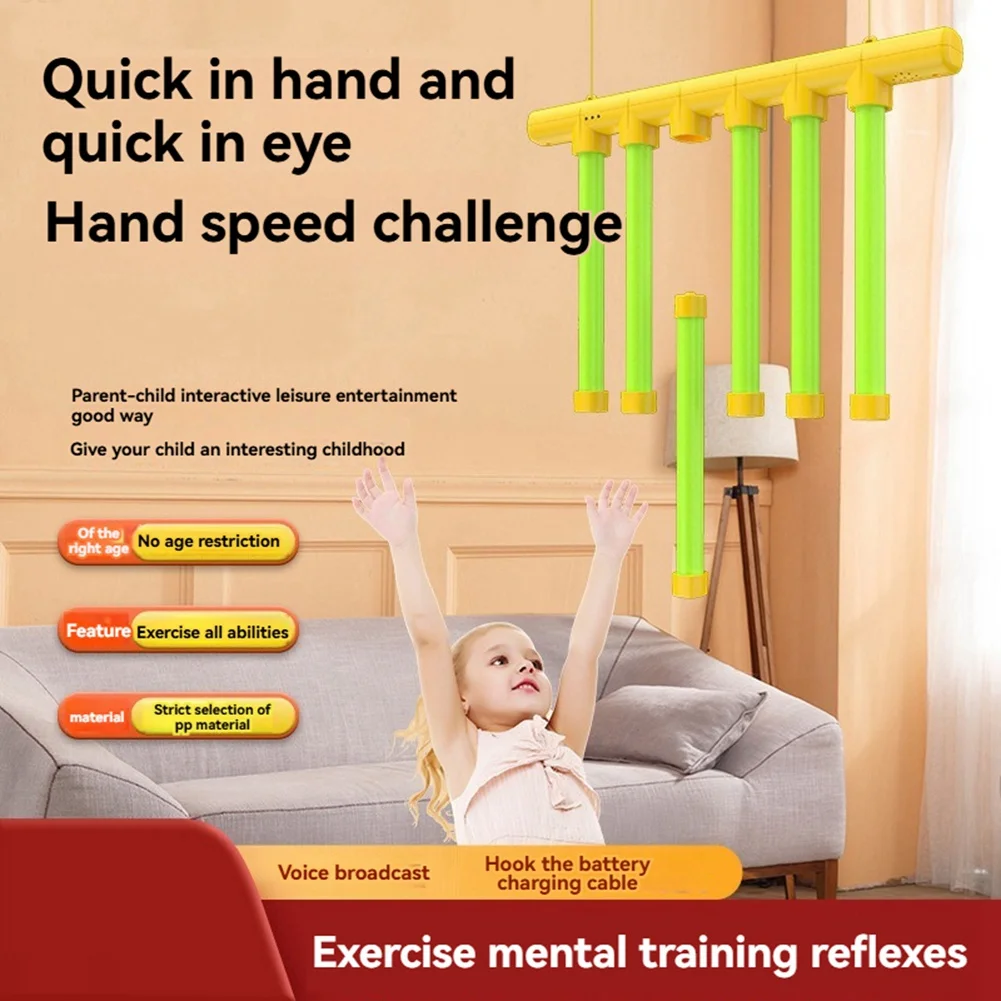 AC52-Greifstick Maschine Kinder Greifstick Maschine Sensorische Trainingsgeräte Eltern-Kind-Interaktives Spielzeug