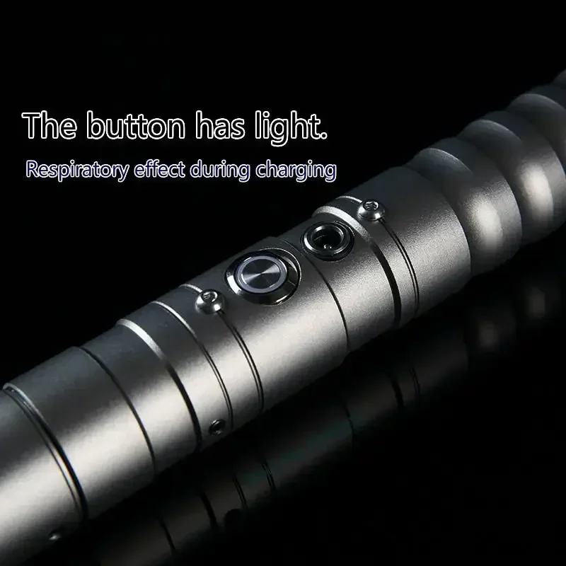 100CM Star Wars Lightsaber 11 Color Light Saber Metal Sword Rgb Discoloration Laser Saber Children\'s Cosplay Toys Christmas Gift