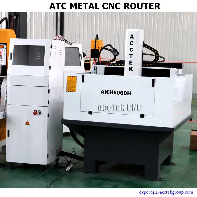 

Metal Mould 6060 Mini Cnc Milling Machine ATC Cnc Metal Aluminum Copper Carving Machine Table Moving Wood Router