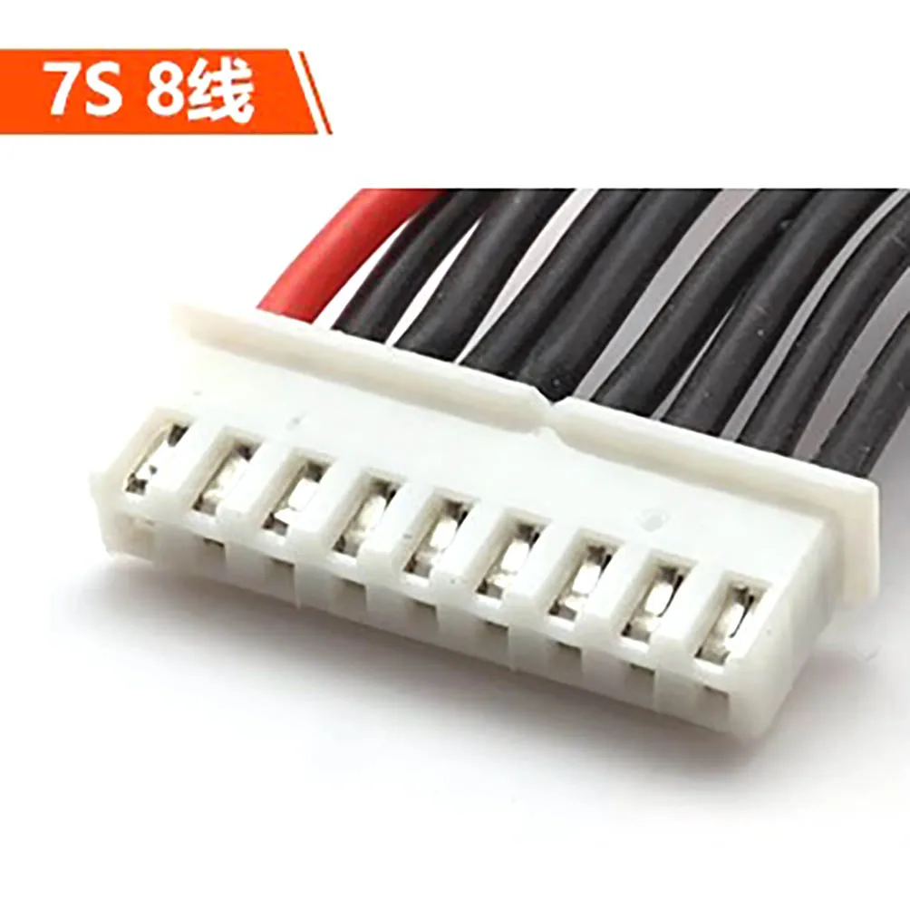 multi pin plug cable 1s, 2s, 3s, 4s, 5s, 6s, 7s, 8s battery balance charger plug wire, balancer connector cable